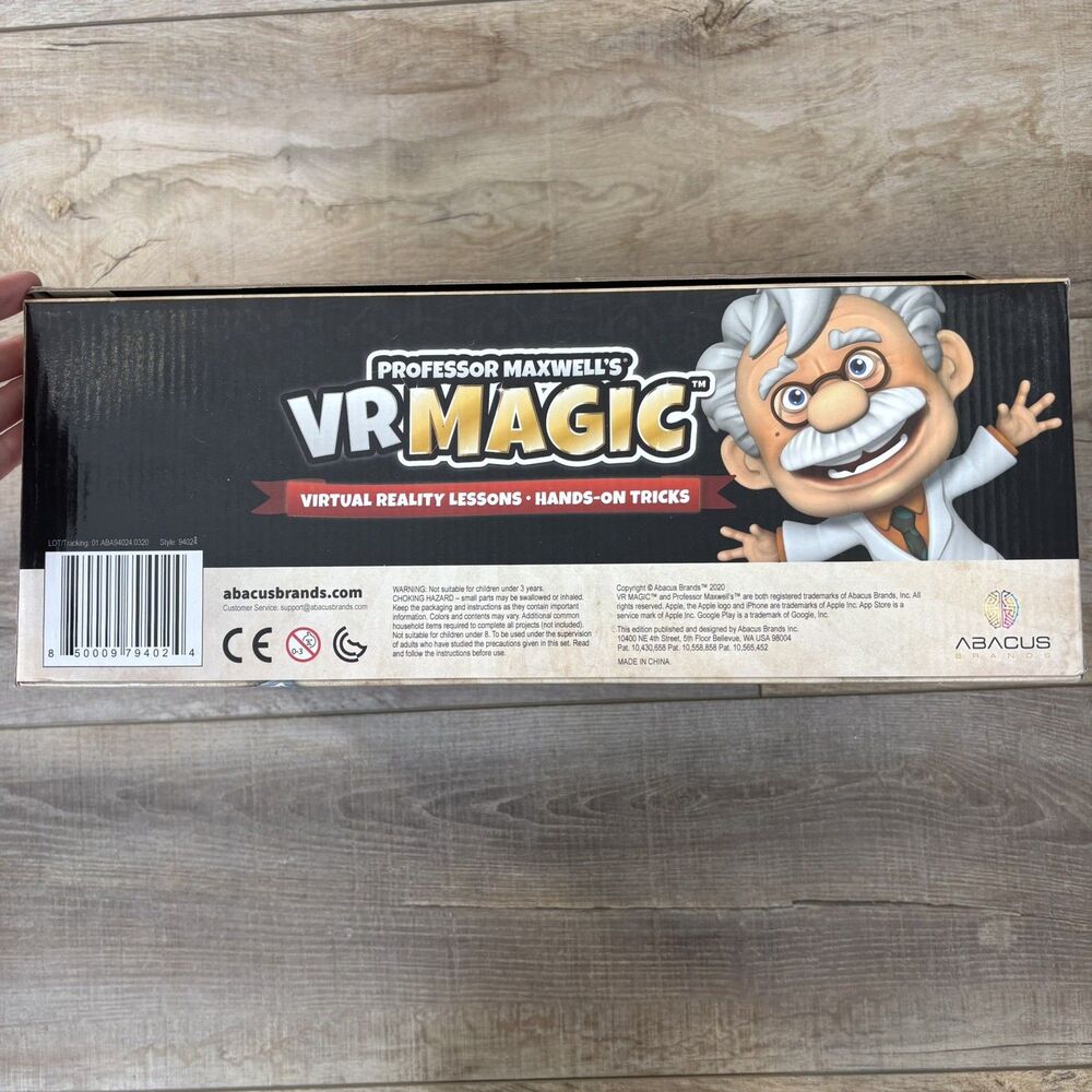 Professor Maxwell’s VR Magic Kit Interactive NEW Virtual Reality Lessons STEAM - Picture 5 of 9